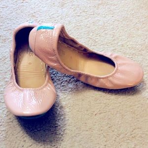 Tieks Blush Patent Leather Ballerina Flats